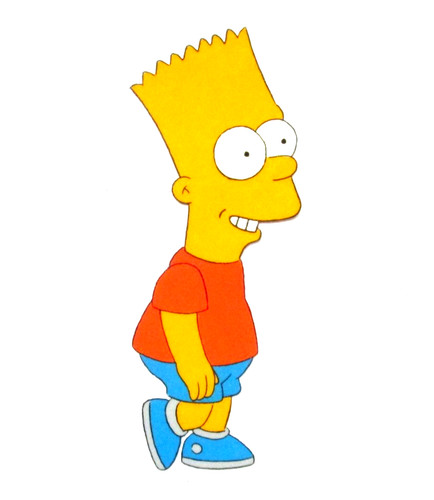 1990 simpsons bart fox - 1990's,