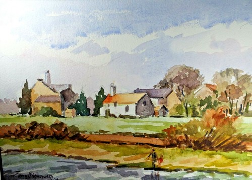 Original watercolour terry - original,