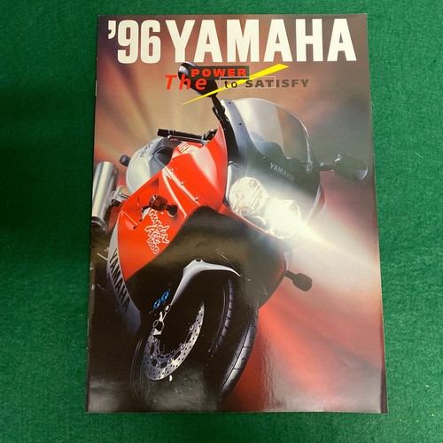 1996 yamaha motorcycle range - 1996,
