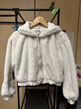 Topshop Petite Fluffy White