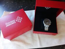 BRADFORD EXCHANGE HAWK T1 CHRONOGRAPH WATCH RAF RED ARROWS LIMITED No 3040