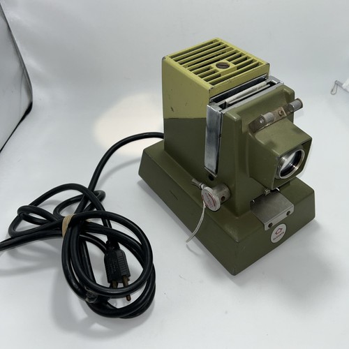Vintage film strip projector - vintage,