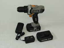 Bauker 18V Cordless Drill. 2 Batteries, Charger & Carry Case. Model: CDT218W1