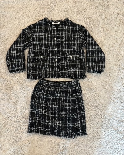 Girls jacket skirt set - h&m,