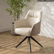 Luxury Swivel Carver Faux
