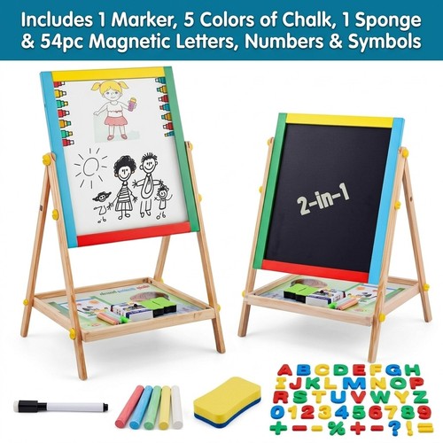 Kids easel wooden - 1,