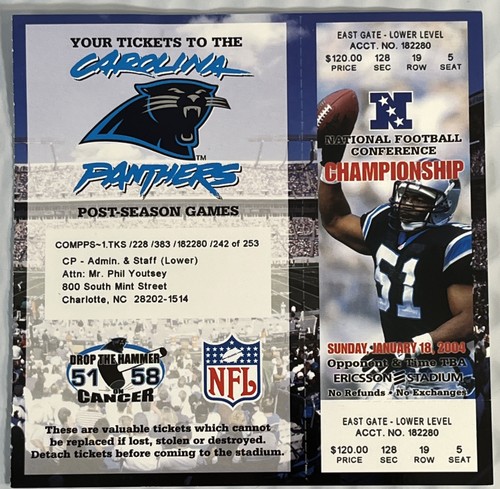 2003 nfc championship game - nfc,