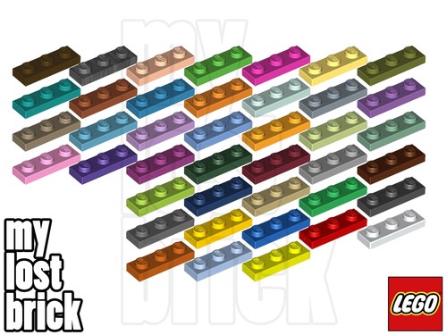 Lego part 3623 plates 1x3 - lego,