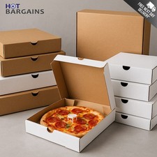 Pizza Boxes Durable Kraft and