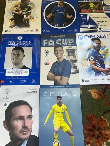 Chelsea match programmes