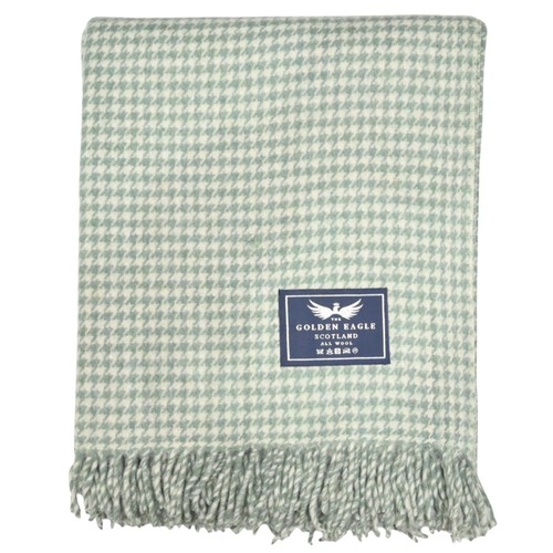 Recycled wool houndstooth - recycled,