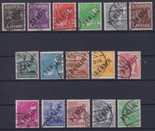 Berlin Mi.No. 1 - 16 Black