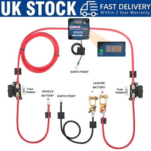 Upgraded split charge relay - upgraded,
