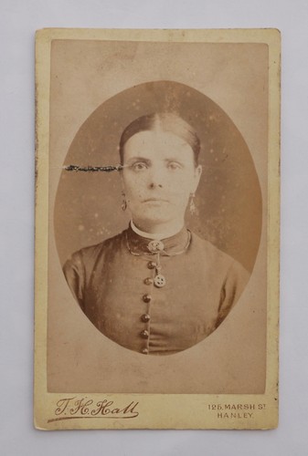 Cdv victorian lady - of,