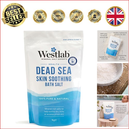 1kg unscented dead sea - 1kg, salt