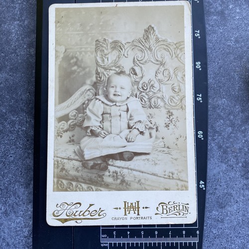 Vtg photo 1890s cabinet - photo,