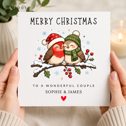 Personalised couple christmas - personalised,