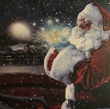 Santa Magic Christmas Card ~