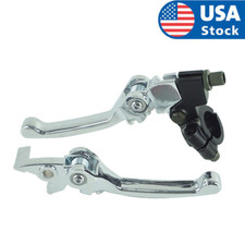 Silver Brake Clutch Levers for