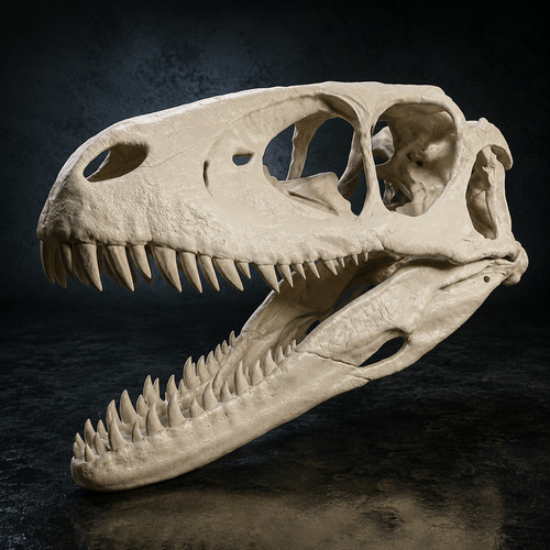 Printed deinonychus - printed,
