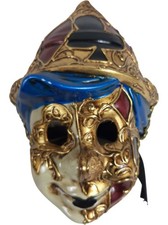 La Maschera Del Galeone Venetian Full Face Carnival Mask Hand Painted Pinnochio