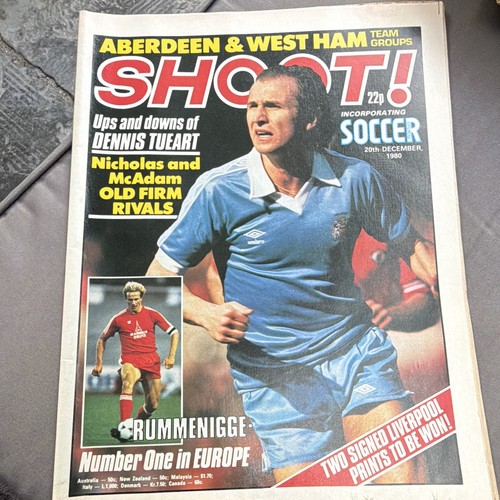 Shoot football magazine 20 - shoot!,