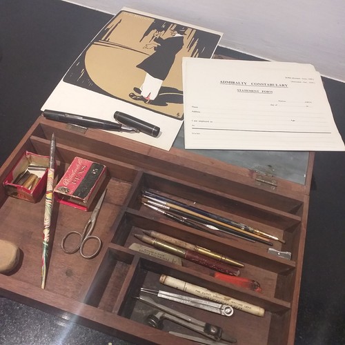 Vintage drawing art equipment - art,