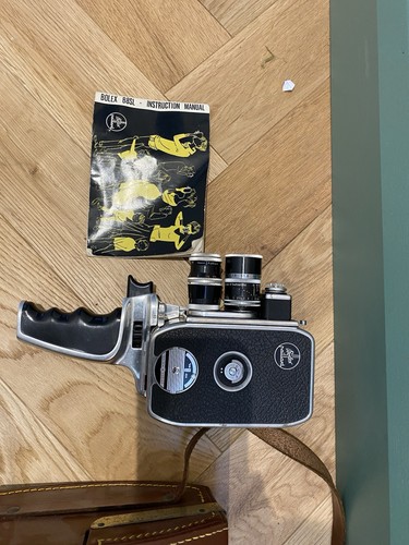 Bolex b8sl 8mm - bolex,