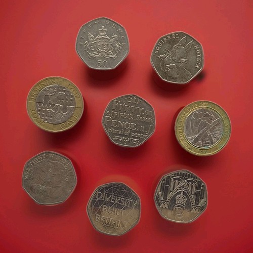 Rare fifty pence pound - pence,,