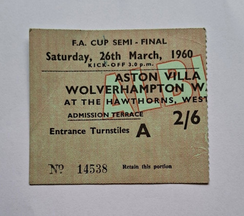 1960 aston villa v - villa,