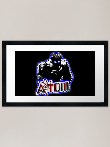 Real steel framed art - real,