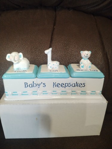 Baby triple keepsake - keepsake, box