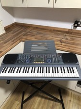 Casio CTK-601 Keyboard 61 Full Size Keys with Stand 200 Tones 100 Rhythms 1997