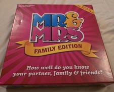 Mr And Mrs Family Edition Quiz