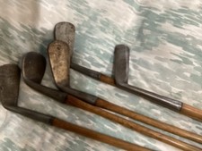 Vintage hickory shafted - hickory, irons