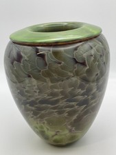 Art Nouveau Style Glass Vase