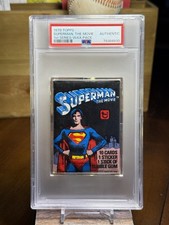 1978 Topps Superman THE MOVIE