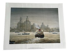 Leasowe Ferry - Liver building