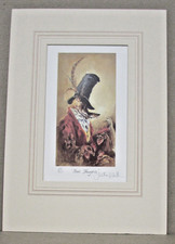 Jonathan Walker Fowl Thoughts (FOX) Mounted Limited Edition Print