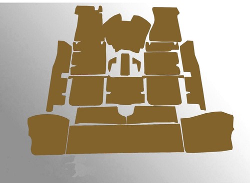 Palomino velour carpet set - palomino,