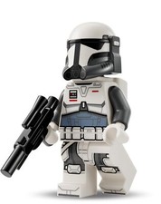 Lego Star Wars Clone Warriors Figures Set Imperial Commando With Blaster And Rake...