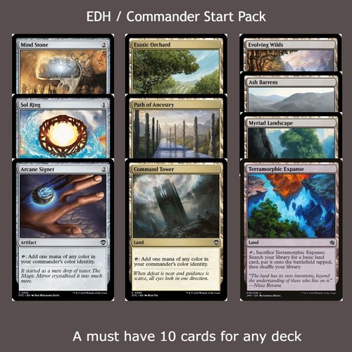 Commander staples starter - commander,