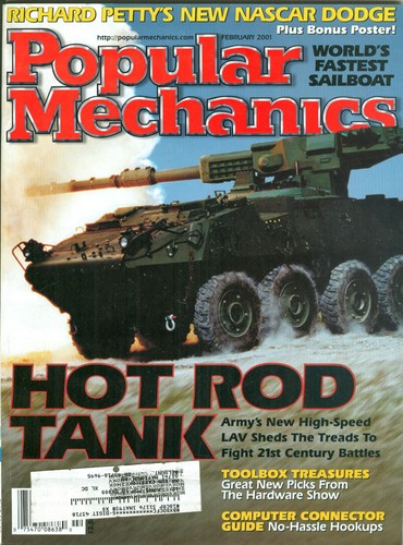 Popular mechanics feb - mechanics, 2001