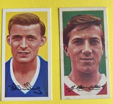 BARRATT’s Famous Footballers ser. A12. 2Cards