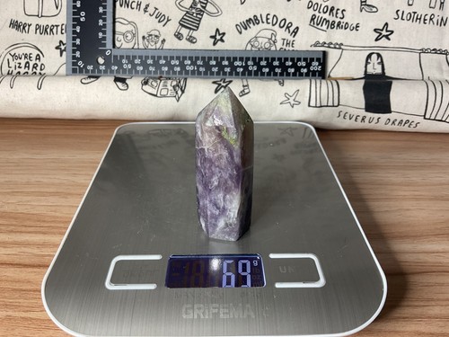 Lepidolite crystal tower 7cm - lepidolite,