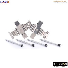 ACCESSORY KIT DISC BRAKE PAD 8105 101288 FOR VW  ALFA ROMEO  AUDI  VOLVO