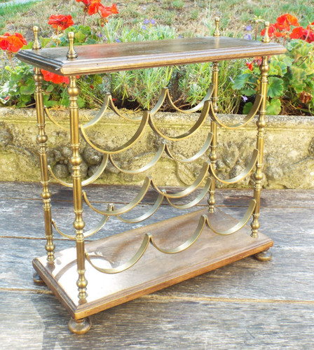 Vintage italian hard - wood,