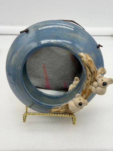 Studio art pottery round wall - pottery,