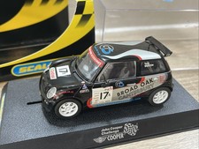 Scalextric Digital Car - C2565 Mini Cooper S Broad Oak No. 17 - Used VGC Working