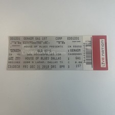 2010 OLD 97'S CONCERT TICKET